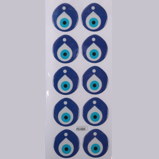 Nazar Amulet Face Sticker Aufkleber - FC024 - Mytortenland